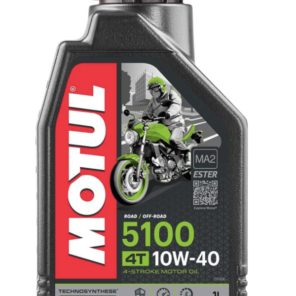 ACEITE SEMISINTETICO 10W40 5100 MARCA: MOTUL  REF:  6010106
