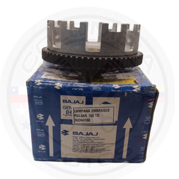 CAMPANA EMBRAGUE PULSAR 150 TD        MARCA: BAJAJ/AILYN         REF: 36DH4188