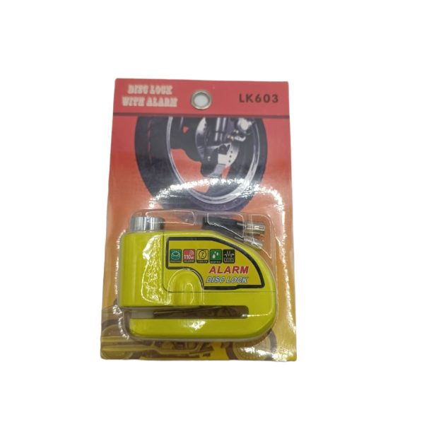 CANDADO DISCO FRENO ALARMA    REF:  817