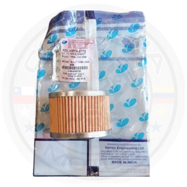 FILTRO ACEITE HIMALAYAN ROYAL ENFIELD   MARCA: VARROC    REF:  K353938700