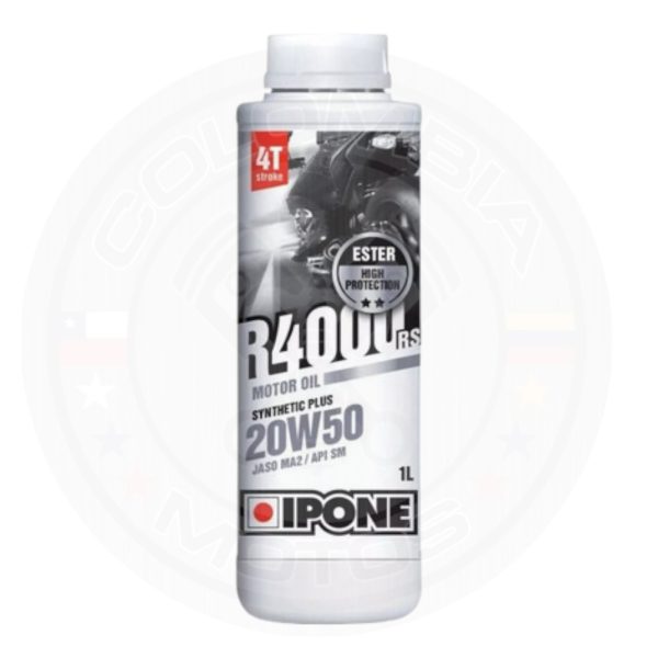 ACEITE SEMISINTETICO 20W50 R 4000 RS      MARCA: IPONE    REF: E800043