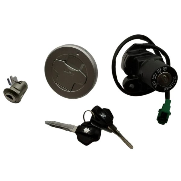 KIT CHAPA ENCENDIDO GIXXER SF  MARCA: MINDA  REF:  KT-2285AZ