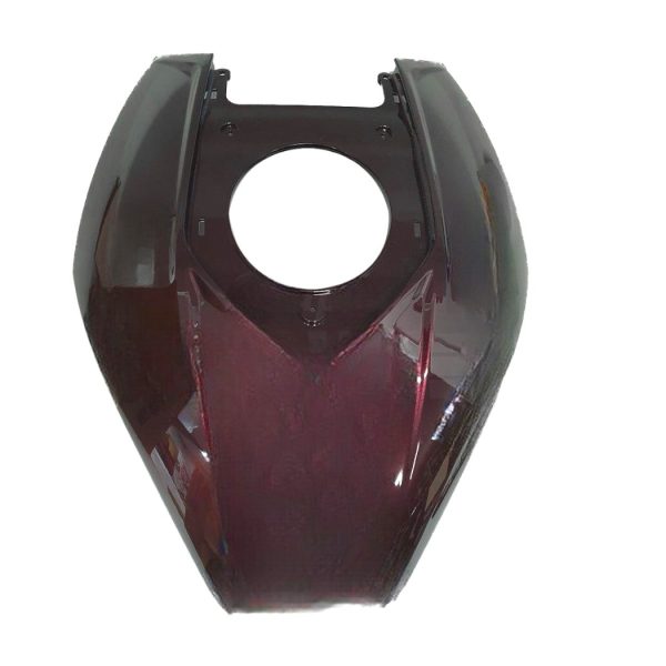 PLASTICO TAPA TANQUE DOMINAR 400  MARCA:BAJAJ/AILYN  COLOR: BURDEO    REF:56JF221U