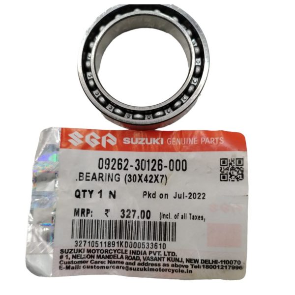 RODAMIENTO  6806 ( EJE LEVAS GIXXER)                                MARCA: SUZUKI              REF: 09262-30126-000