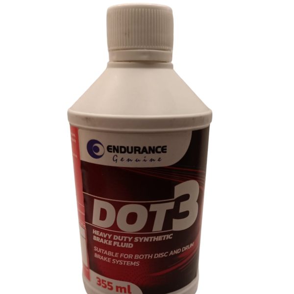 LIQUIDO FRENOS DOT 3 350 ML                    MARCA: ENDURANCE                              REF:  520AM02608