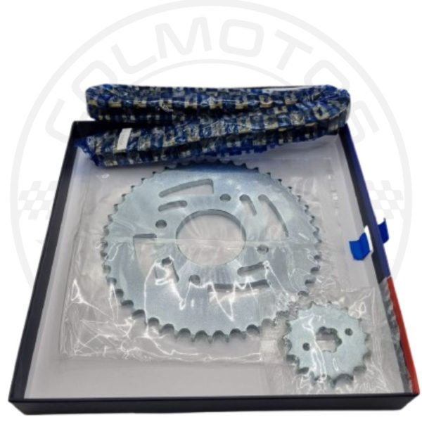 KIT TRANSMISION GIXXER 150 DORADA CASSARELLA