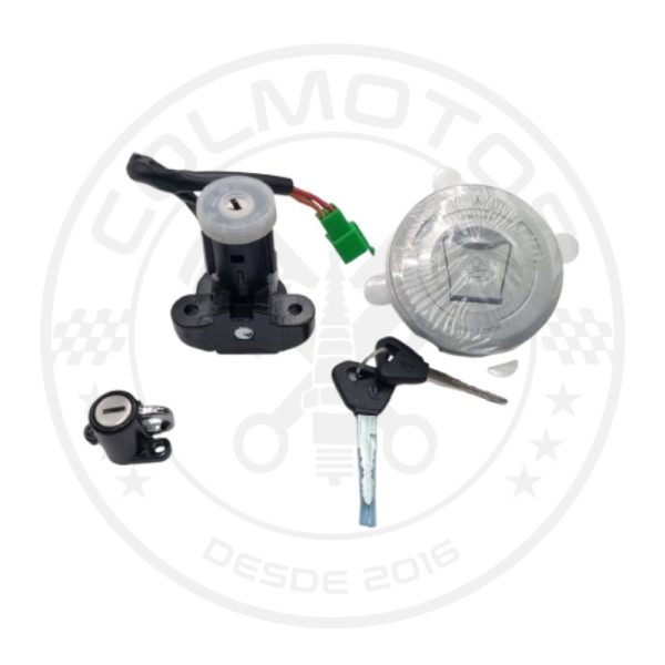 KIT CHAPA ENCENDIDO NK150 HAOJUE