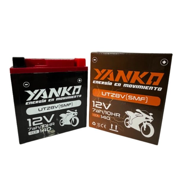 BATERIA UTZ8V / BTZ8V FZ250 / R3 / MT03 YANKO