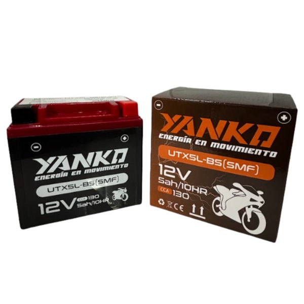 BATERIA UTX5L-BS / YTX5L-BS FZ2.0/XR150/CBF150 YANKO