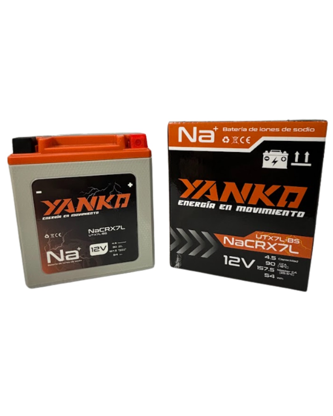 WhatsApp Image 2026-05-08 at 11.11.32 AM BATERIA SODIO Na CRX7L / YTX7L-BS CB190 / XR190 / DR160 / KA150 / NK150 / TR150S YANKO - Imagen 1
