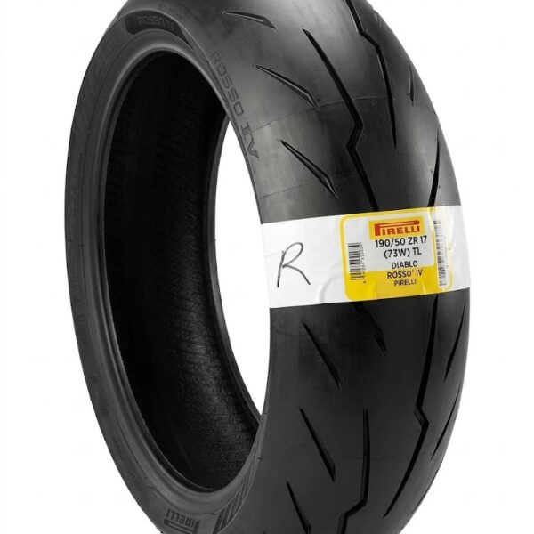 NEUMÁTICO PIRELLI DIABLO ROSSO IV 190/50ZR17 TL (73W)