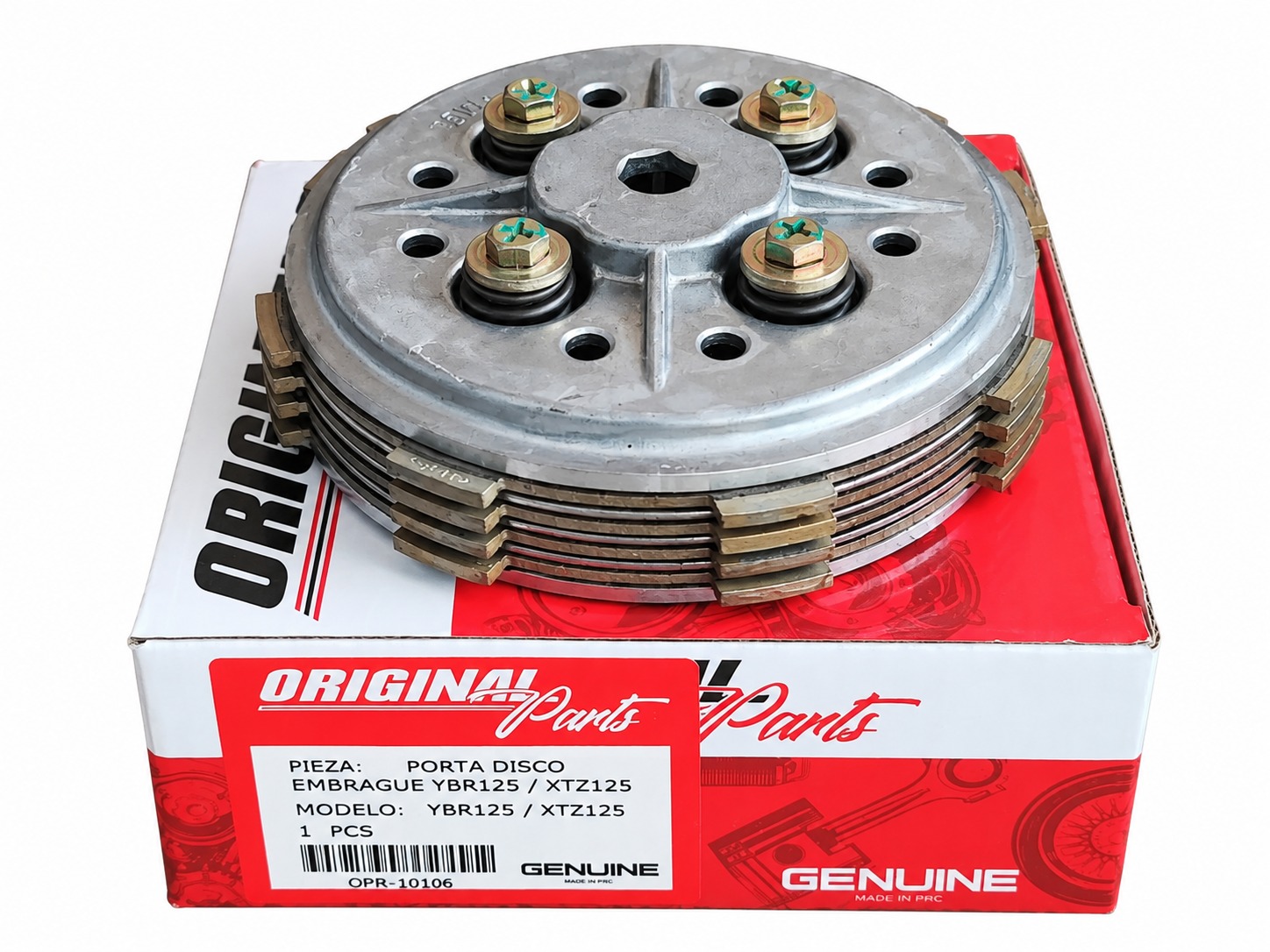WhatsApp Image 2026-10-19 at 5.31.05 PM (1) PORTA DISCO EMBRAGUE YBR125 / XTZ125 OP - Imagen 1